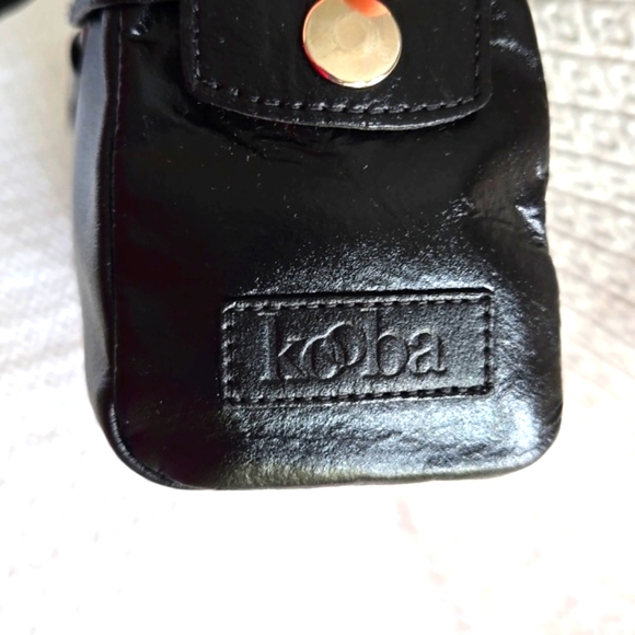 ( Kooba ) Leather Bag in Black / Silver Hardware - Picture 4 of 11